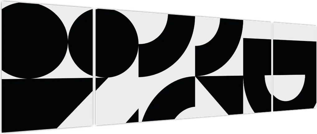 Obraz - Abstrakcja geometryczna N⁰2 (170x50 cm)
