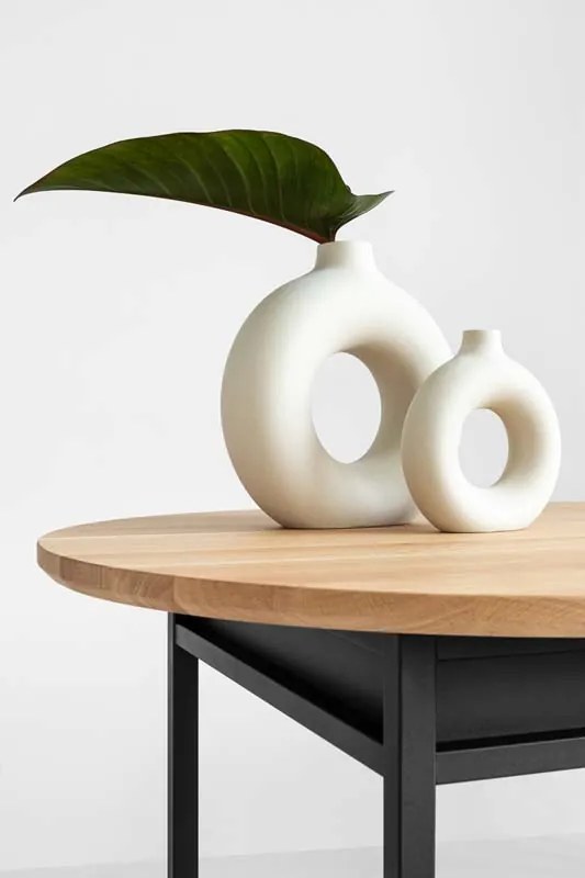 Owalny stół do jadalni na czterech nogach Box Oval