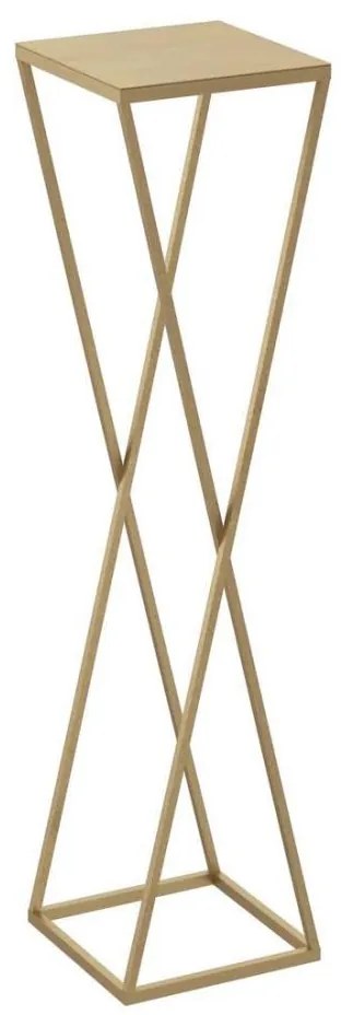 Stojak na kwiaty 100x24 cm, złoty