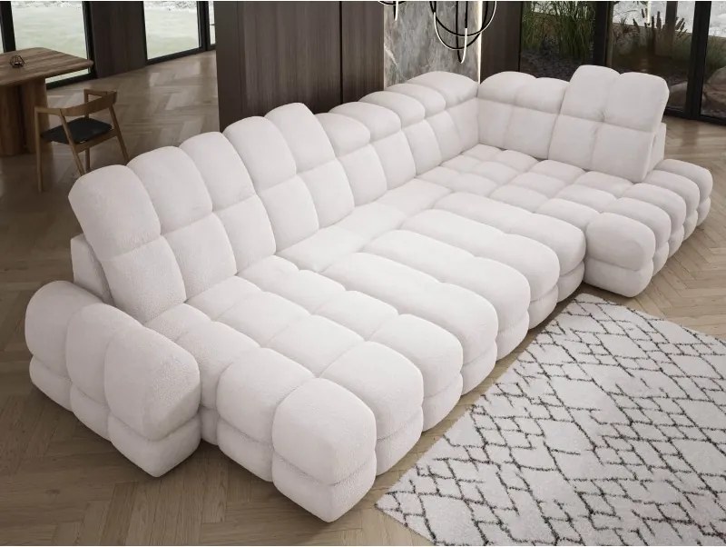 Narożnik TOLLO XL Prawostronny Elektryczna regulacja Tkanina ANTHOLOGY 01 WERSAL