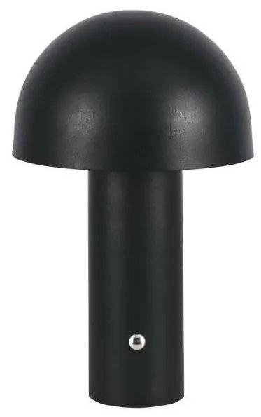 LED ładowalna lampa stołowa 1W 5V 3000-6000K 1800mAh czarna, ściemnialna