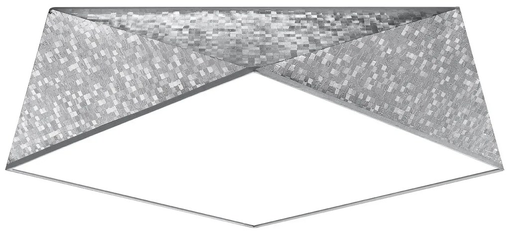 Srebrny geometryczny plafon - EX591-Zavi