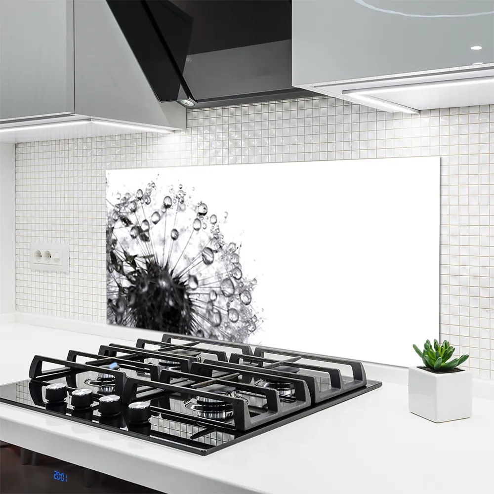 Panel Szklany do Kuchni Lekkość Mniszka Lekarskiego