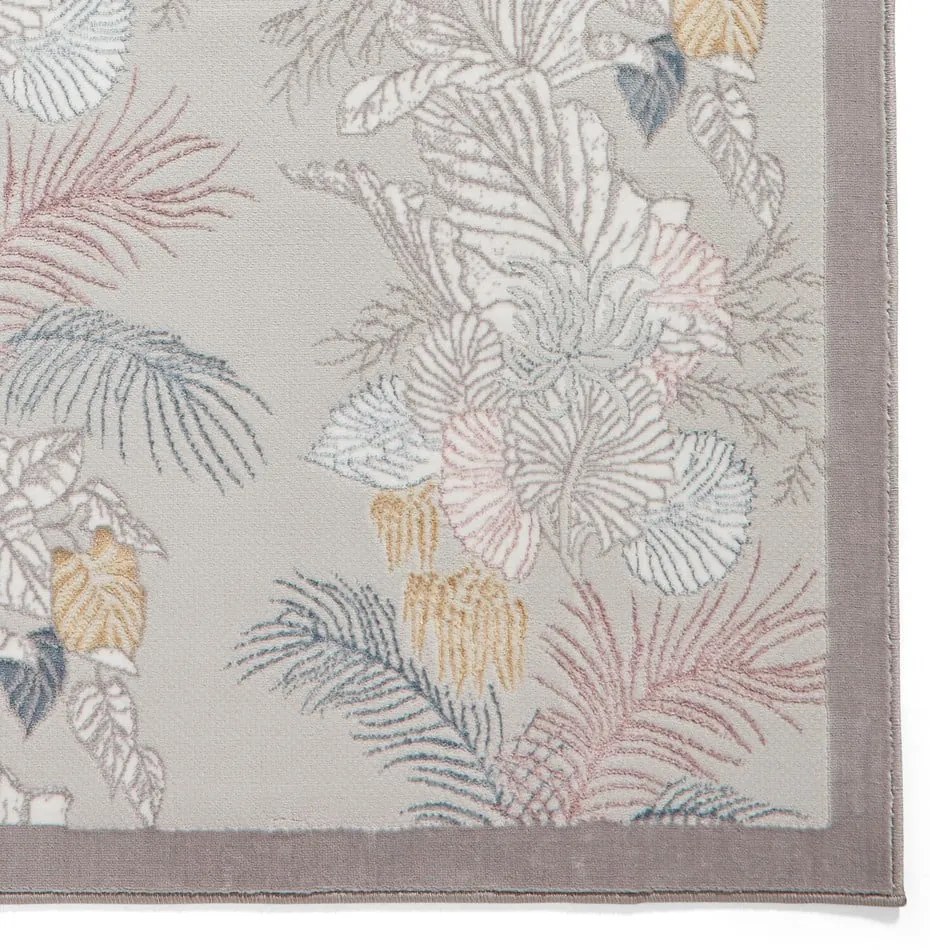 Szarobeżowy dywan 200x290 cm Tropicana Pearl – Think Rugs