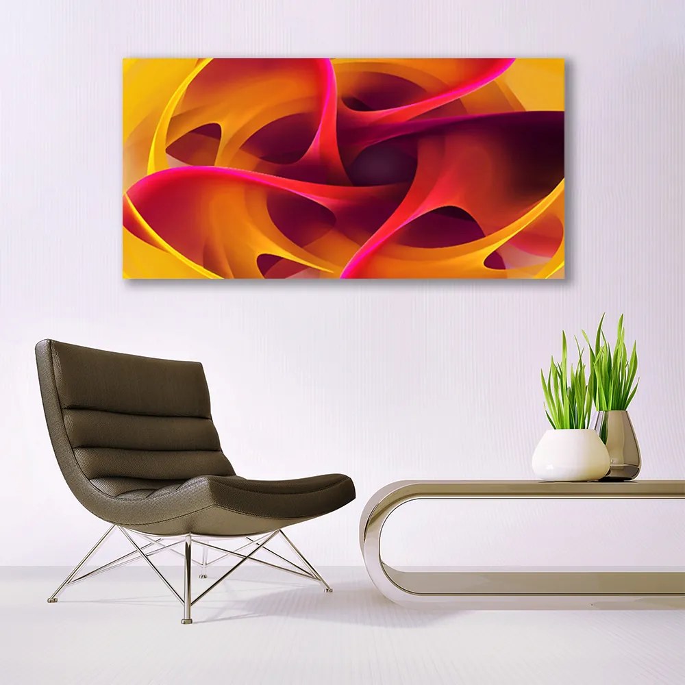 Zdjęcie na płótnie Dynamiczna Struktura Linii