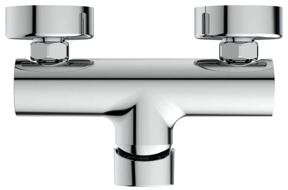Prysznicowa bateria ścienna w kolorze srebra z połyskiem Ceraline – Ideal Standard