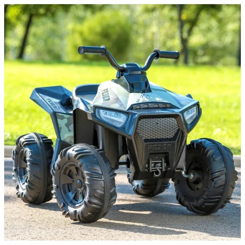 Feber quad pojazd elektryczny 12vboxer moro