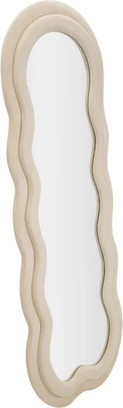 Lustro ścienne w materiałowej ramie, 160 cm