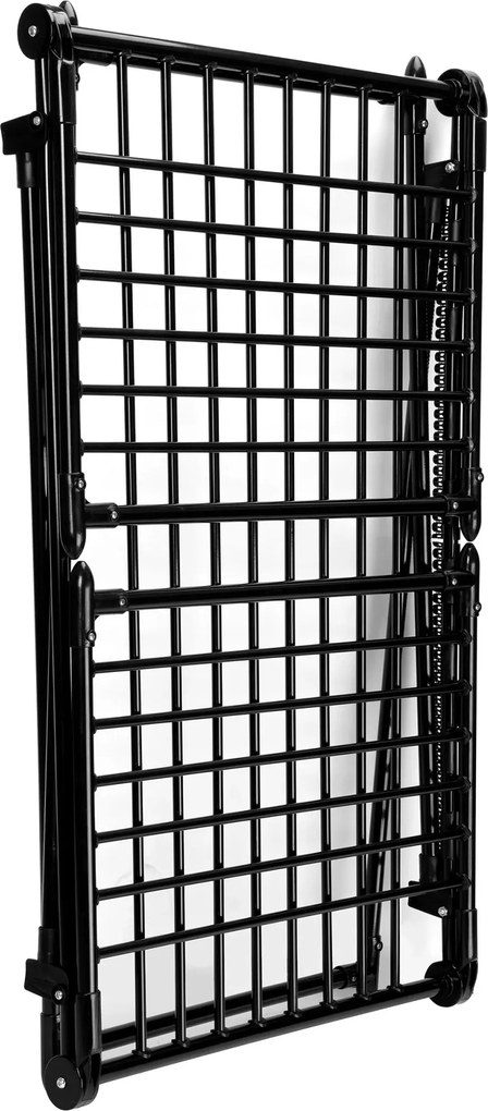 Czarna stojąca suszarka na pranie M8-S54