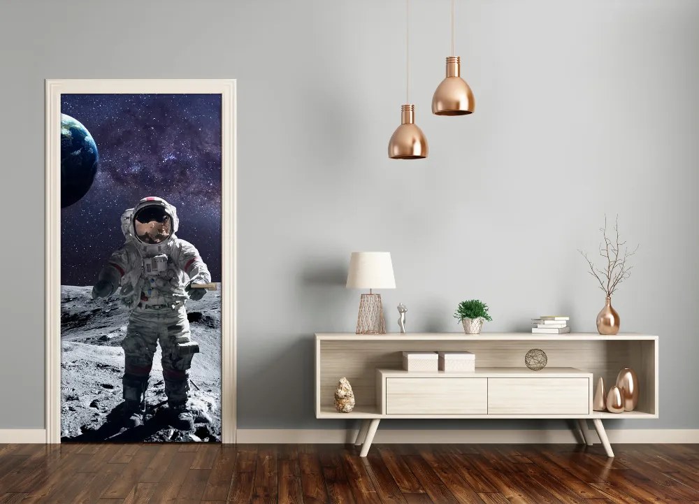 Fototapeta samoprzylepna na drzwi Astronauta