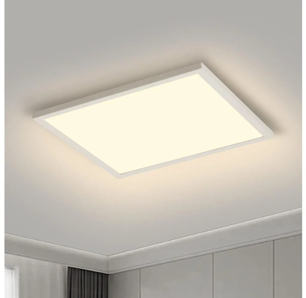 Brilagi - Oświetlenie ściemnialne LED SLIMFRAME LED/25W/230V 30x30 cm białe + pilot