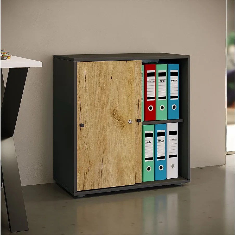 Drzwi przesuwne szafki biurowej Lona 2-krotne