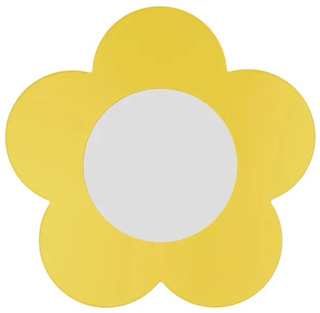 Żółta lampa wisząca kwiat dla dziewczynki - S200 L0-H86