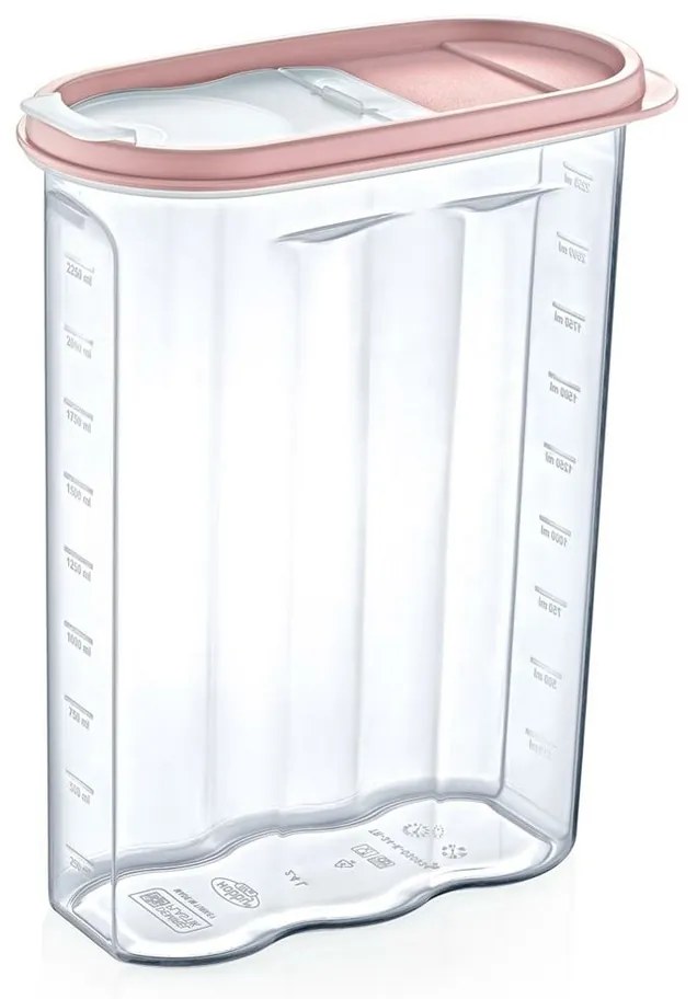 Pojemnik z zamknięciem dozującym 2,4 l, 2,4 l