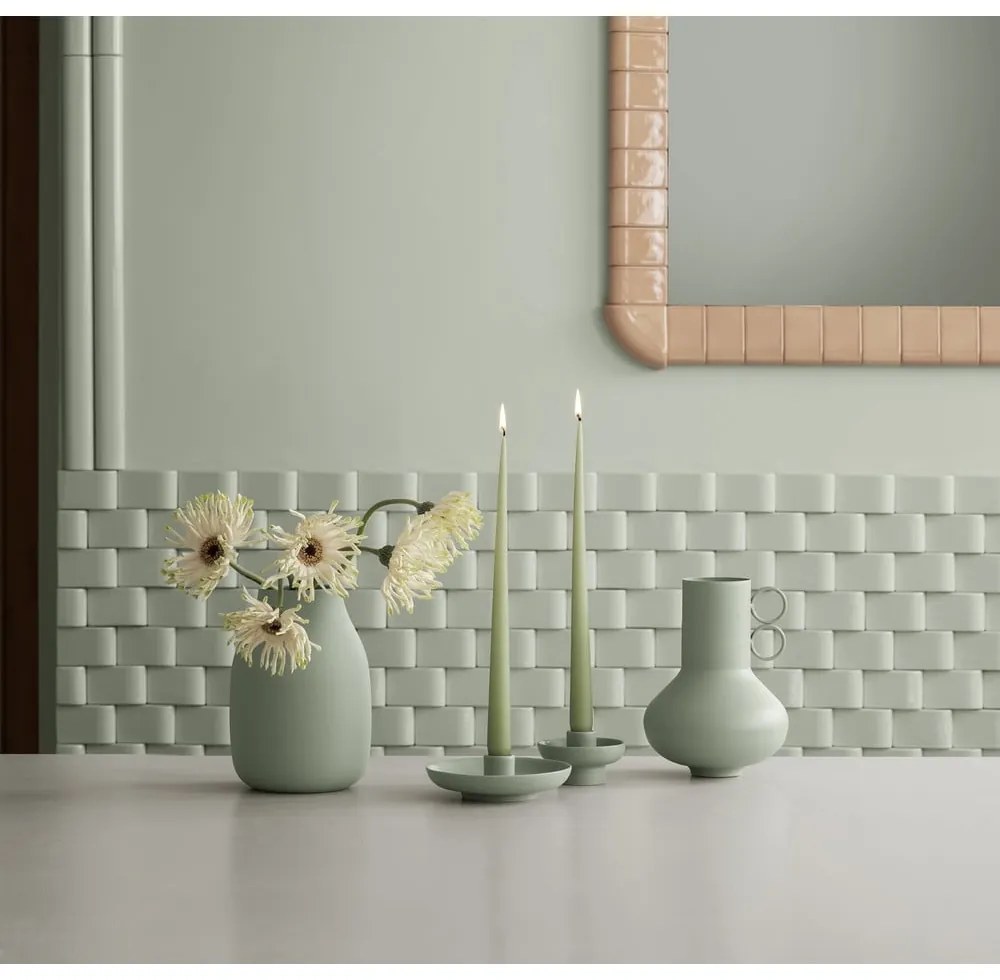 Szałwiowy metalowy wazon (wysokość 20 cm) Loha – Blomus