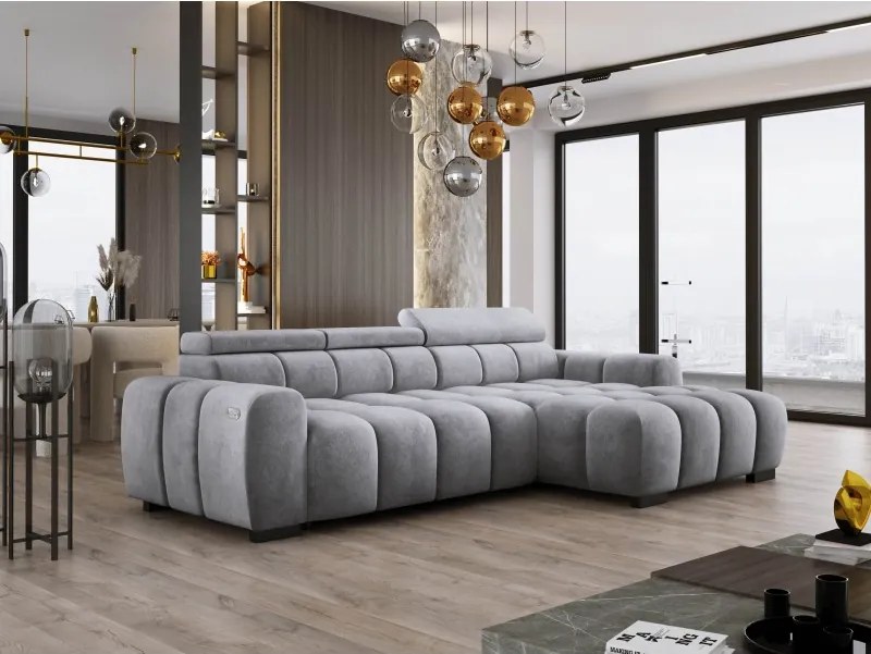 Narożnik OMBO S MINI Prawostronny z Elektryczną Regulacją WERSAL