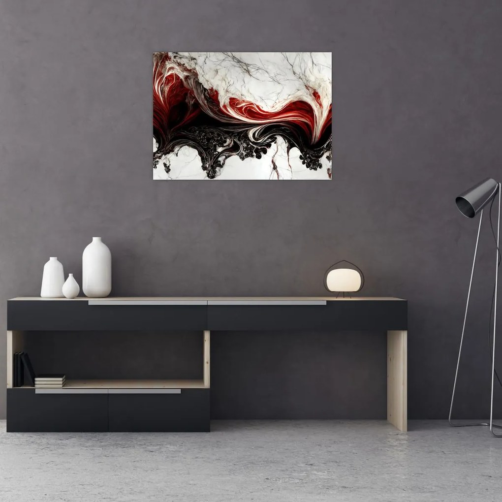 Obraz - Marmurowa abstrakcja (70x50 cm)