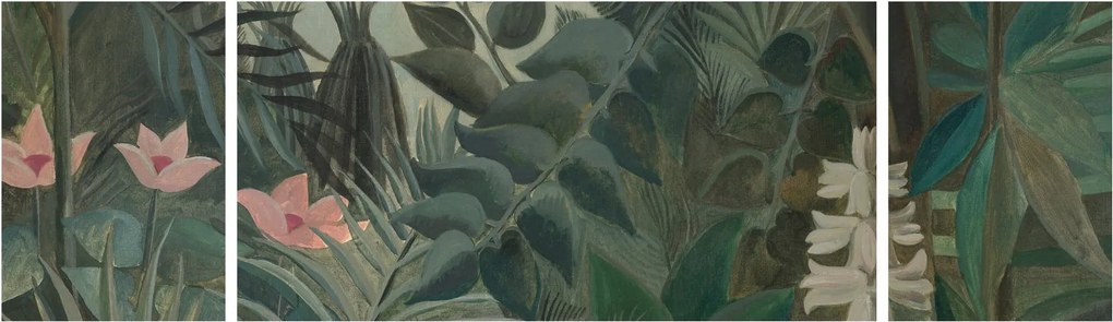 Obraz - Henri Rousseau, The Equatorial Jungle, reprodukcje (170x50 cm)