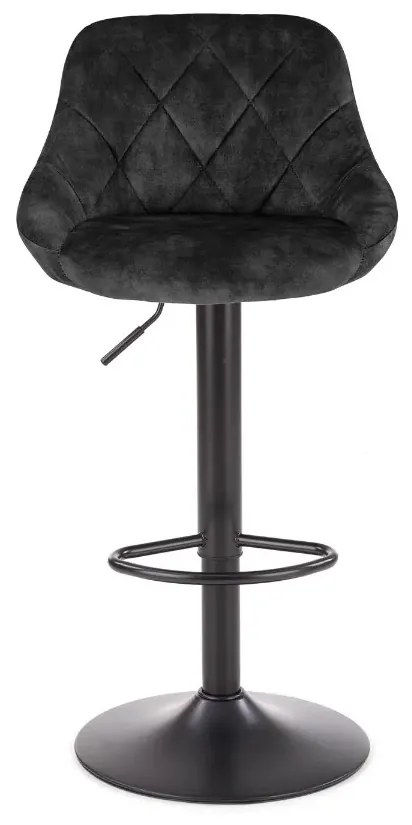 Hoker H-101 VELVET czarny HALMAR