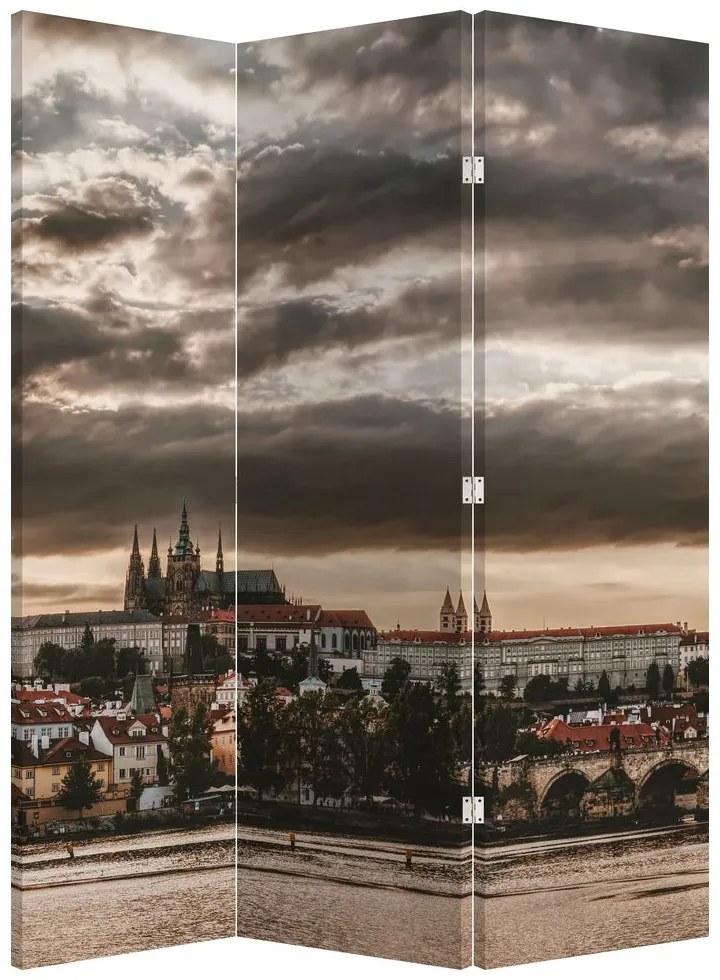 Parawan - Pochmurna Praga (126x170 cm)