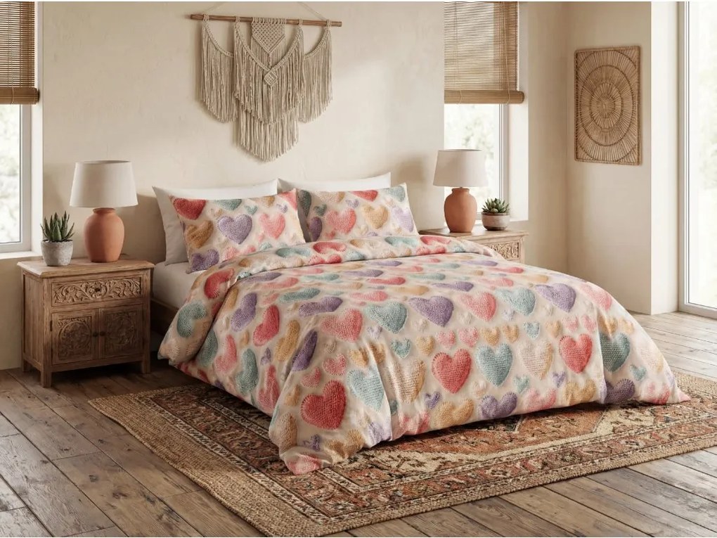 PrzytulneMieszkanie.pl PrzytulneMieszkanie.pl Pościel z mikrofibry LOVISO kolorowa Rozmiar pościeli: 70 x 80 cm | 140 x 200 cm