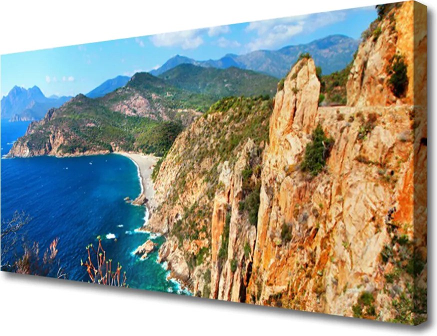 Obraz canvas Wieczna Zmarzlina Wysokich Gór