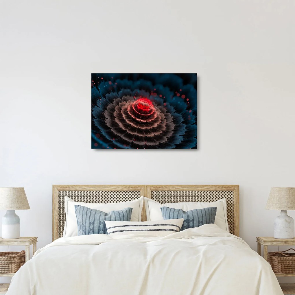 Obraz na szkle abstrakcji (70x50 cm)