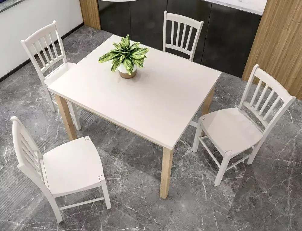 Stół kuchenny ADAM 90x65 cm kaszmir/ dąb cremona torro SIGNAL
