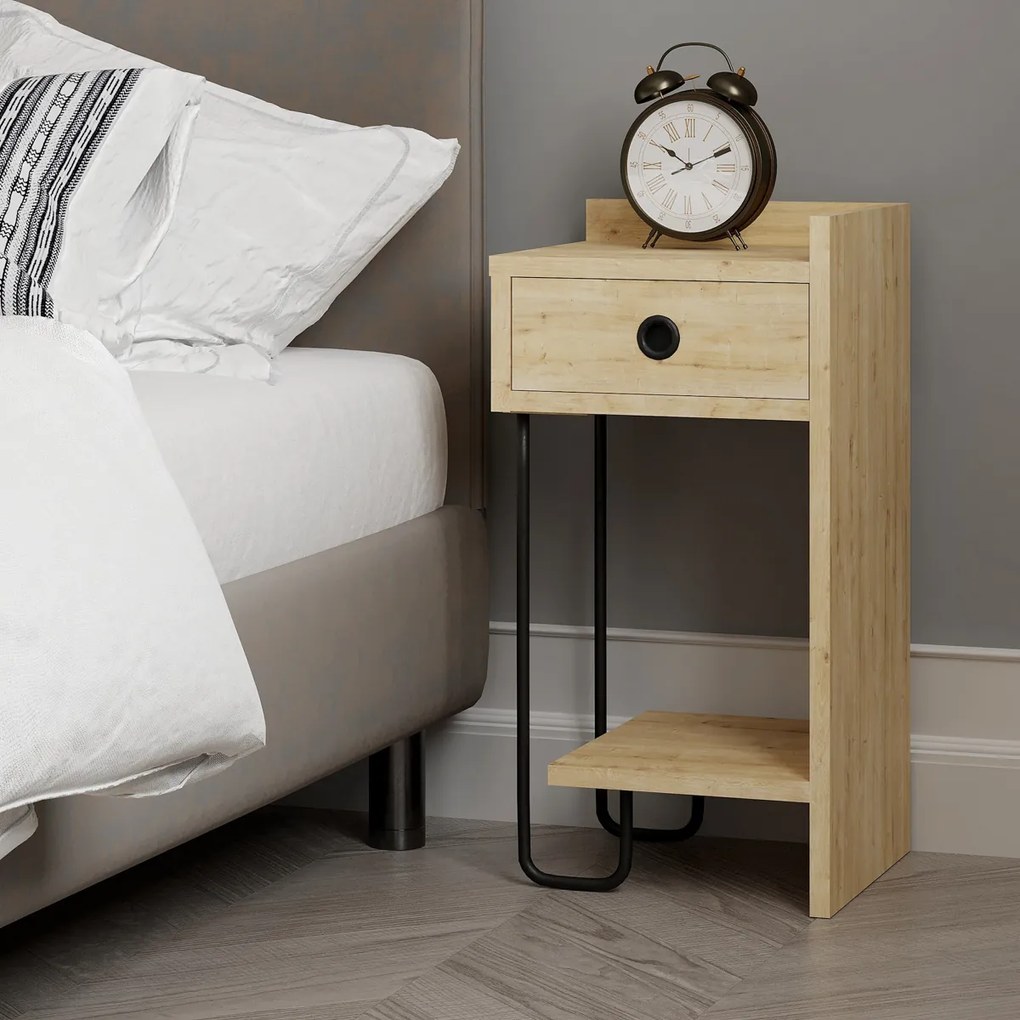 Stolik nocny Sirius Right Oak