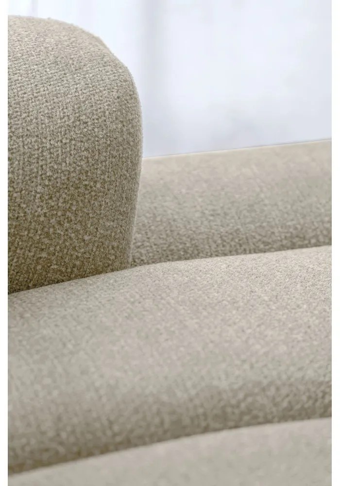 Beżowy narożnik (lewostronny/w kształcie litery U) Shell – Miuform