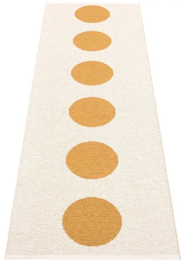 Chodnik odpowiedni na zewnątrz w kolorze ochry 70x225 cm Vera Ochre – Pappelina