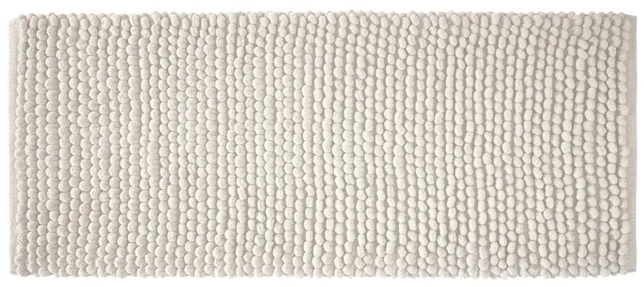 Biały dywanik łazienkowy 50x120 cm Aspen Bobble – Bianca