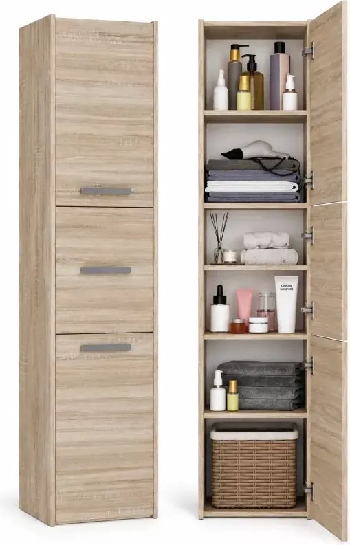 Szafka łazienkowa Stella 40 cm 3-drzwiowa odporna na promieniowanie UV