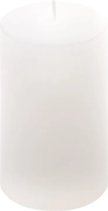 Zestaw świec rustykalnych, 11,5 cm, Ø 6,8 cm, biały, 12 szt.