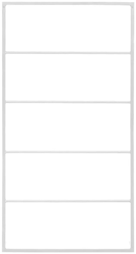 Biała nowoczesna drabinka do łazienki H6-P20