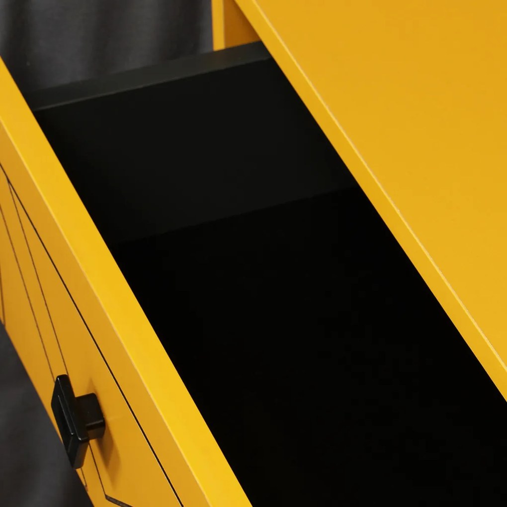 Stolik nocny Luna Yellow