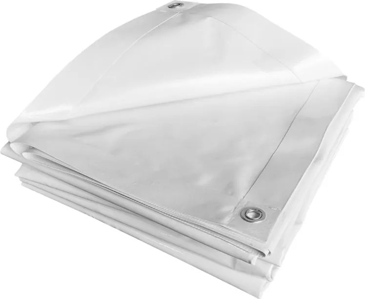 Plandeka ochronna 5x8 m 650g/m² zielona, odporna na UV