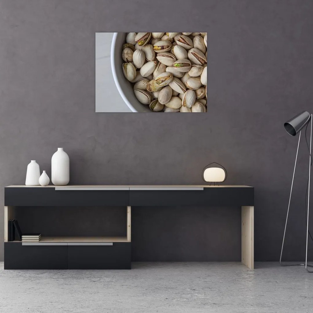 Obraz - pistacje (70x50 cm)