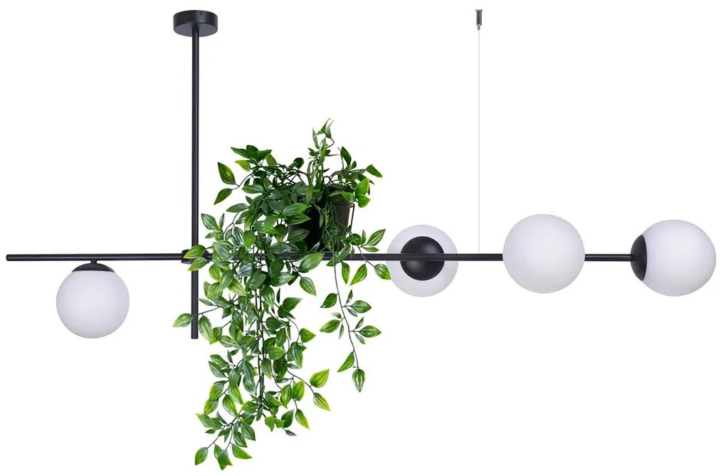 Lampa wisząca z kwietnikiem nad stół G4-A49