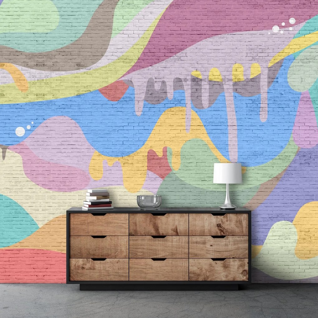 Fototapeta - Graffiti na ścianie (196x136 cm)