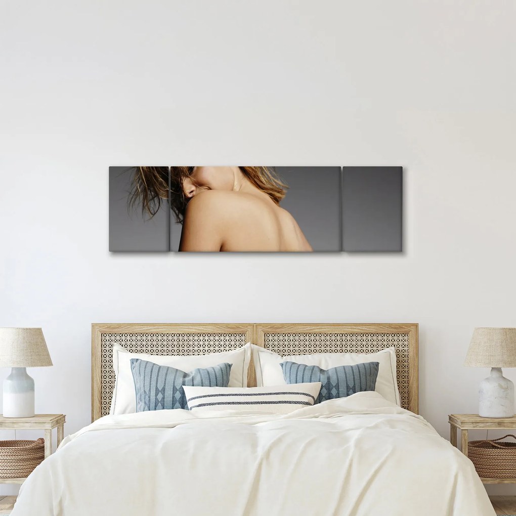 Obraz kąpiącej się kobiety (170x50 cm)
