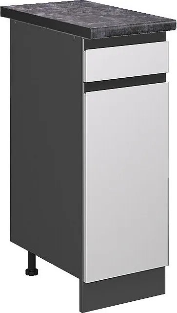 Szafka dolna do kuchni biały 30x60x81.6 r-line