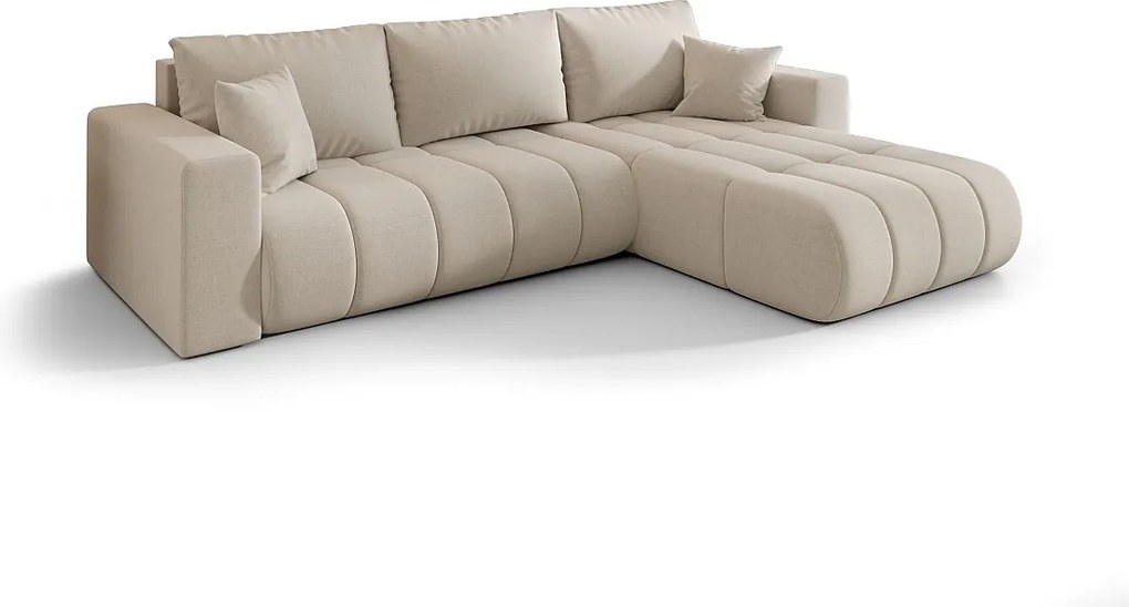 Narożnik BEDANTE MILO PREMIUM L Wind 05 Prawy z funkcją spania Mebel łączący wygodę i nowoczesny design