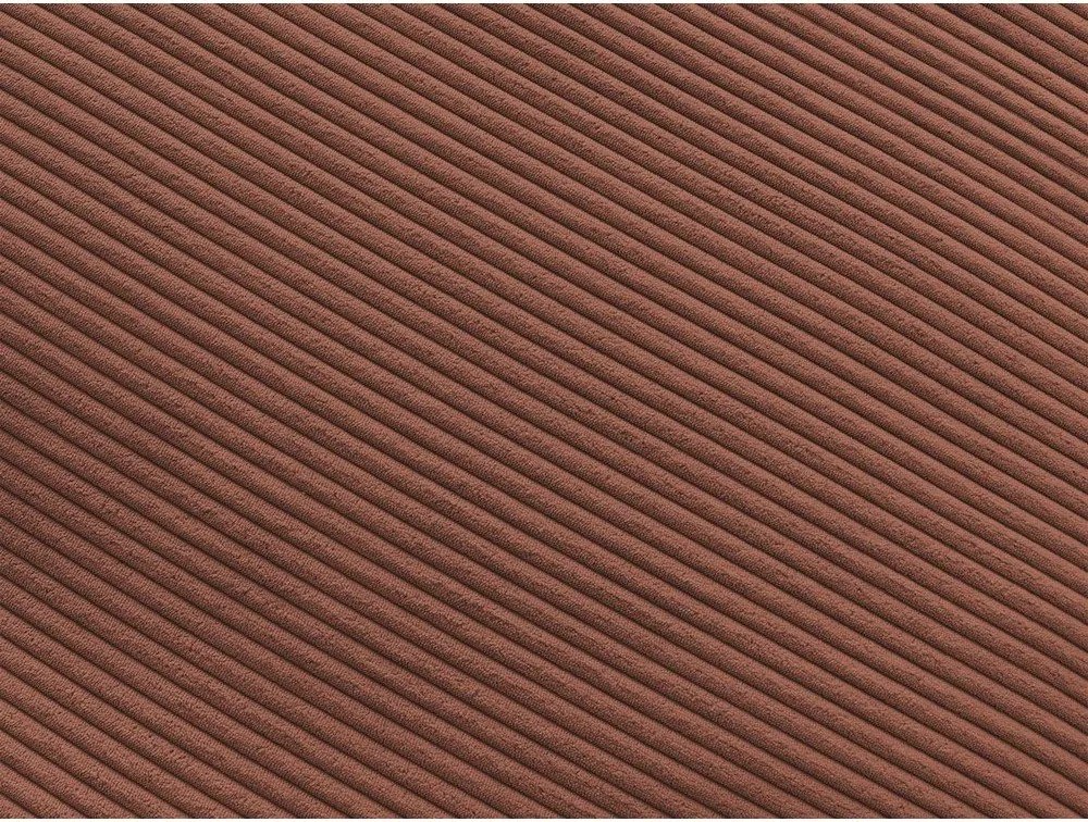 Pomarańczowy sztruksowy narożnik Belair – Bobochic Paris