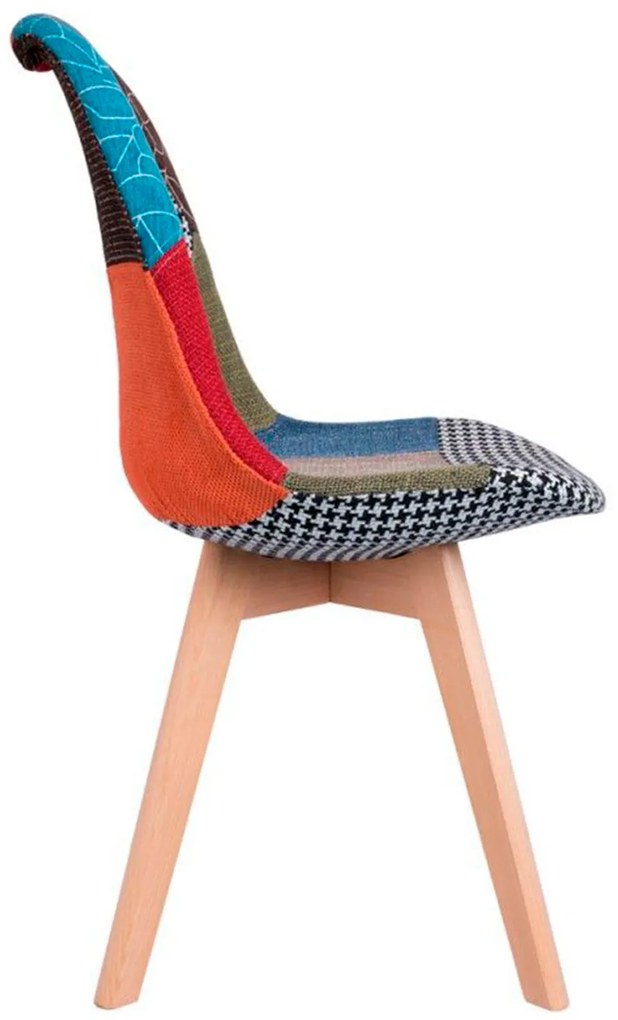 Pakiet 4 krzese Patchwork Synk