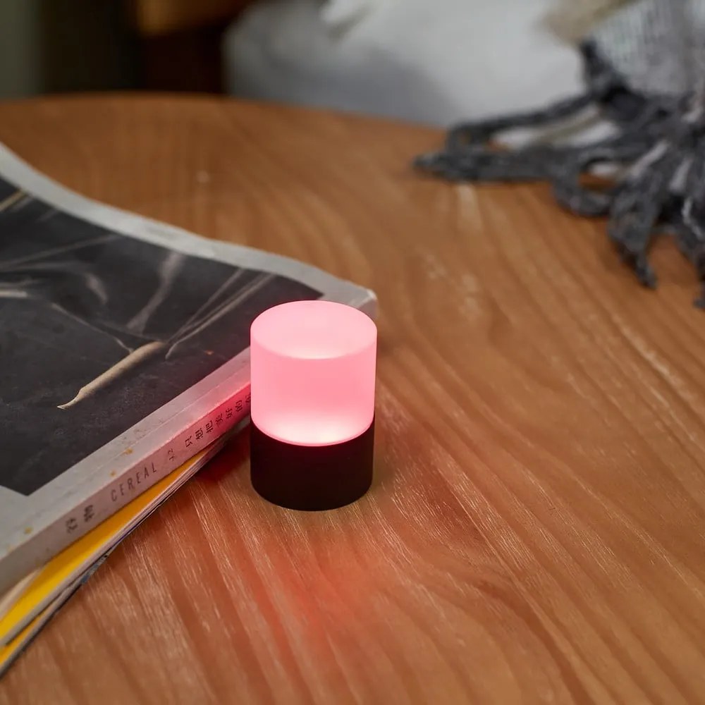 Czarna dekoracja świetlna na USB ø 4,5 cm Lemelia – Gingko