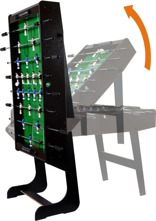 Piłkarzyki stół piłkarski składany 121 x 101 x 79cm BELFAST