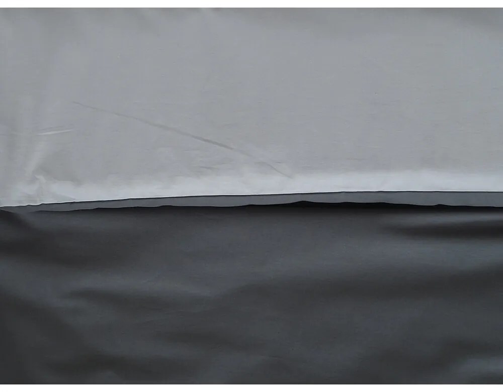 B.E.S. Petrovice Bawełniana pościel Double face antracyt/szary