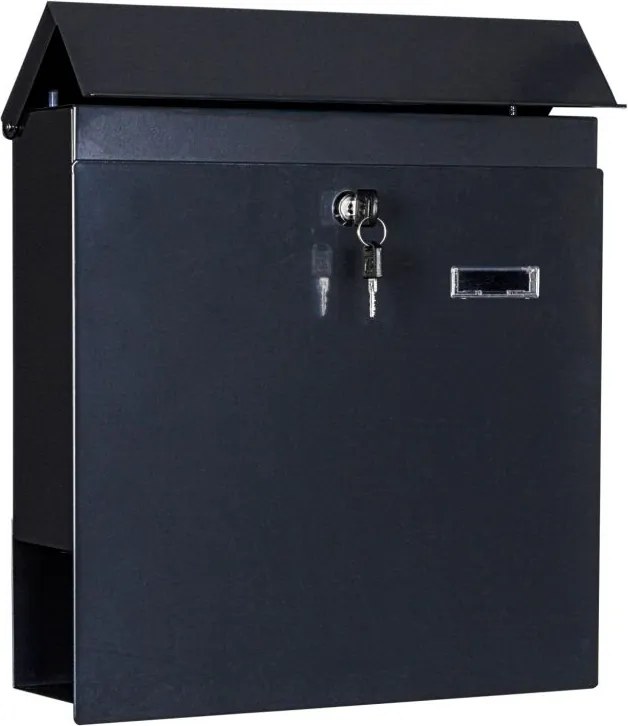 STILISTA Skrzynka na listy ścienna 37 x 36 x 9 cm, stal