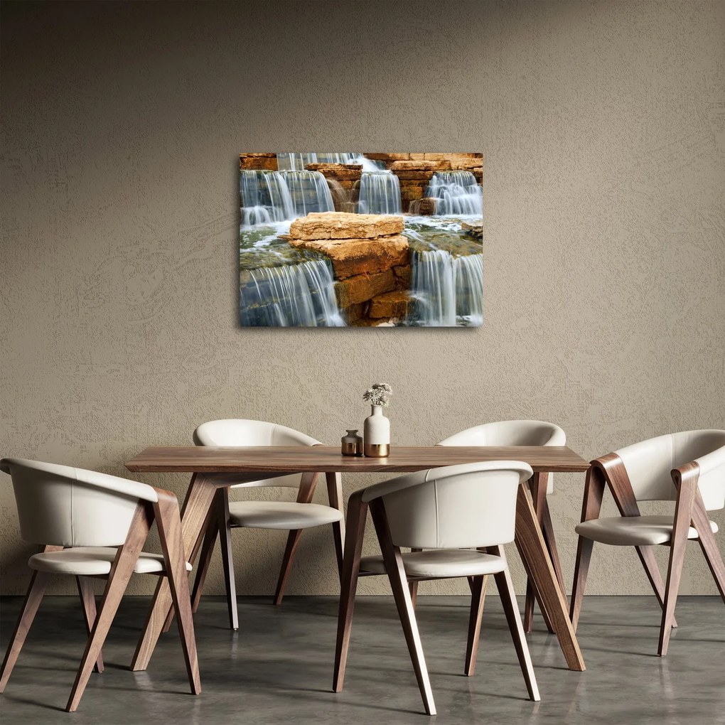 Obraz wodospadu (70x50 cm)